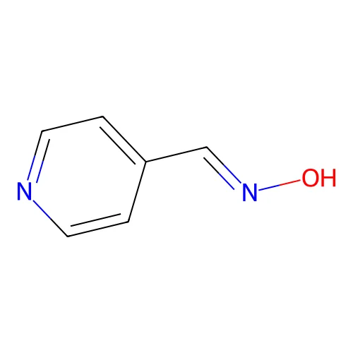 4-Pyridinecarbaldehyde oxime structure