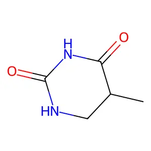 Dihydrothymine structure