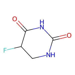 5,6-Dihydro-5-fluorouracil structure