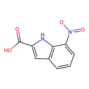 7-nitro-1H-indole-2-carboxylic acid structure