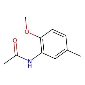 Acetamide, N-(2-methoxy-5-methylphenyl)- structure