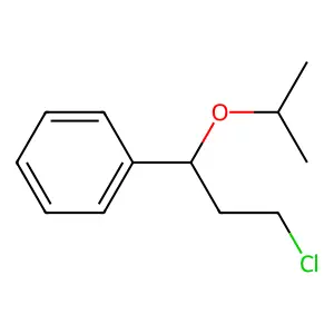 (3-Chloro-1-(1-methylethoxy)propyl)benzene structure