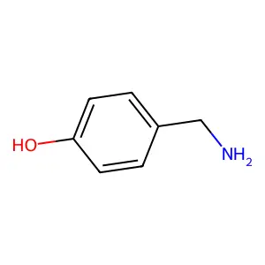 4-Hydroxybenzylamine structure
