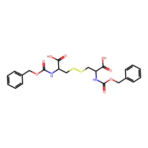 N,N'-Dicarbobenzyloxy-L-cystine structure