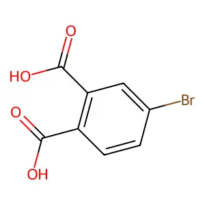 4-Bromophthalic acid structure