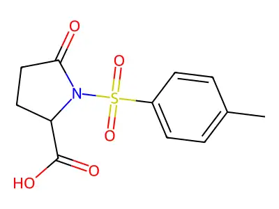 1-((4-Methylphenyl)sulfonyl)-5-oxoproline structure