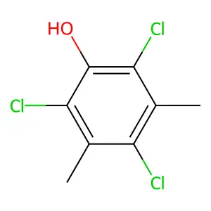2,4,6-Trichloro-3,5-dimethylphenol structure