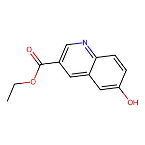 Ethyl 6-hydroxyquinoline-3-carboxylate structure