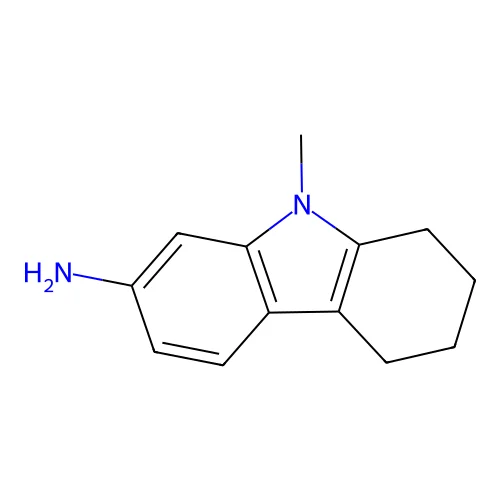 9-Methyl-5,6,7,8-tetrahydrocarbazol-2-amine structure