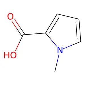 1-Methyl-2-pyrrolecarboxylic acid structure