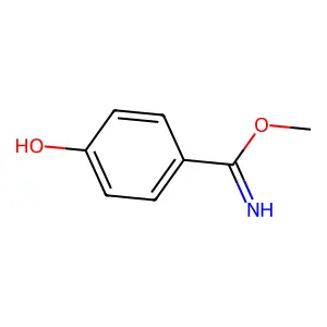Methylhydroxybenzimidate structure