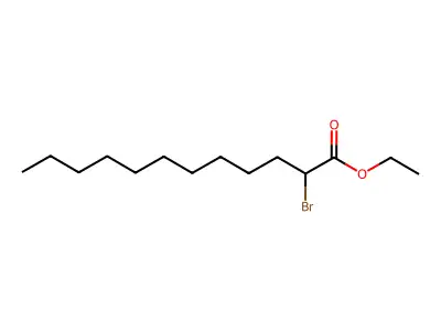 Ethyl 2-bromododecanoate structure