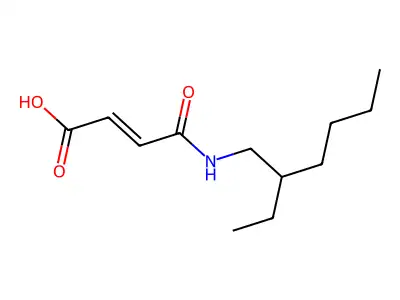 4-(2-Ethylhexylamino)-4-oxobut-2-enoic acid structure