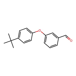 3-(4-tert-Butylphenoxy)benzaldehyde structure