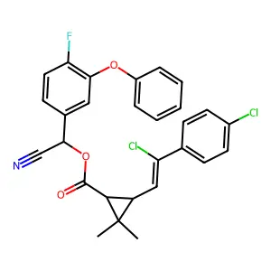 Flumethrin structure