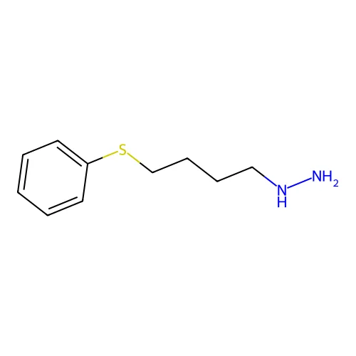 4-Phenylsulfanylbutylhydrazine structure