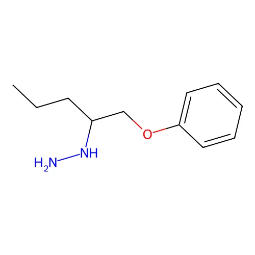 1-Phenoxypentan-2-ylhydrazine structure