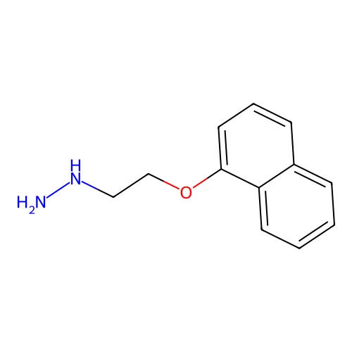 2-Naphthalen-1-yloxyethylhydrazine structure