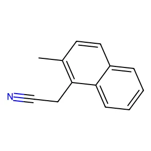 2-(2-Methylnaphthalen-1-yl)acetonitrile structure