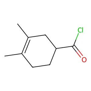 3,4-Dimethyl-3-cyclohexene-1-carbonyl chloride structure