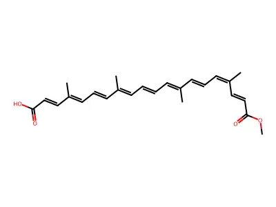 Annatto powder structure