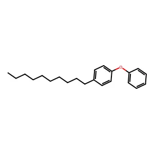 Benzene, decylphenoxy- structure