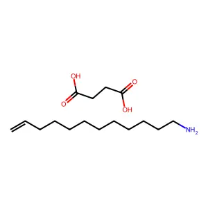 Succinic acid, compound with tert-dodecenamine structure