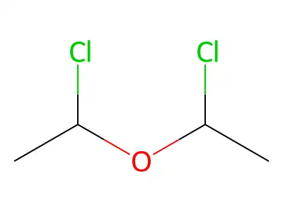 Ether, bis(1-chloroethyl) structure