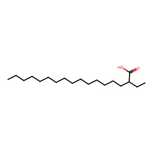 Heptadecanoic acid, 2-ethyl- structure