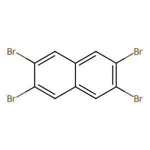 2,3,6,7-Tetrabromonaphthalene structure