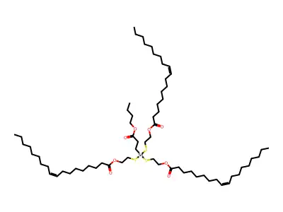 C67H124O8S3Sn structure