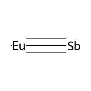 Antimony, compd. with europium (1:1) structure