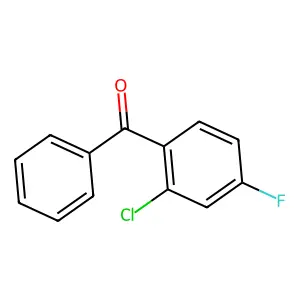 Methanone, (2-chloro-4-fluorophenyl)phenyl- structure