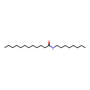 Dodecanamide, N-octyl- structure