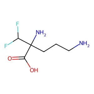 Eflornithine structure