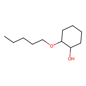 Pent-2-oxycyclohexan-1-ol structure