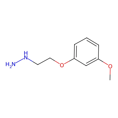 2-(3-Methoxyphenoxy)ethylhydrazine structure
