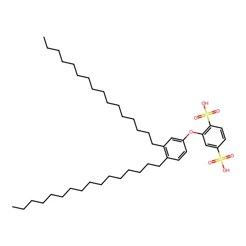 Oxybis(hexadecylbenzenesulfonic acid) structure