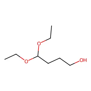 4,4-Diethoxybutan-1-ol structure