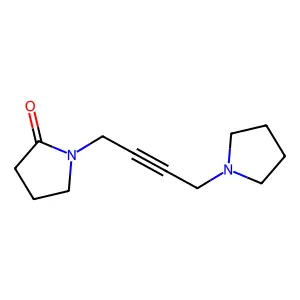 Oxotremorine structure