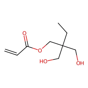2,2-Bis(hydroxymethyl)butyl 2-propenoate structure