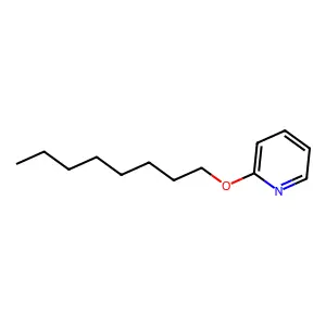Octyl 2-pyridyl ether structure