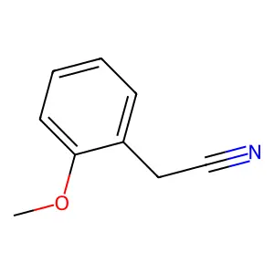 (2-Methoxyphenyl)acetonitrile structure