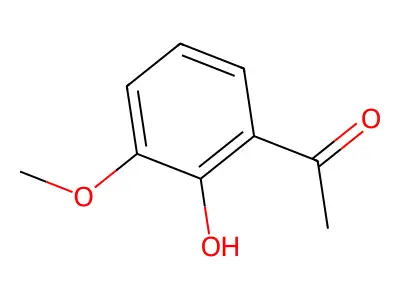2'-Hydroxy-3'-methoxyacetophenone structure