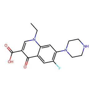 Norfloxacin structure