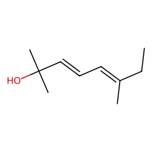 2,6-Dimethyl-3,5-octadien-2-OL structure