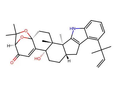 Aflatrem structure