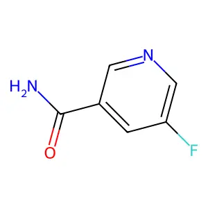 5-Fluoronicotinamide structure