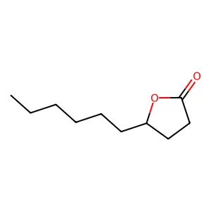 Gamma-Decalactone structure