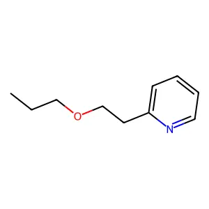 2-(2-Propoxyethyl)pyridine structure